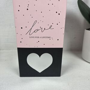 Pink and Black Love Thermos